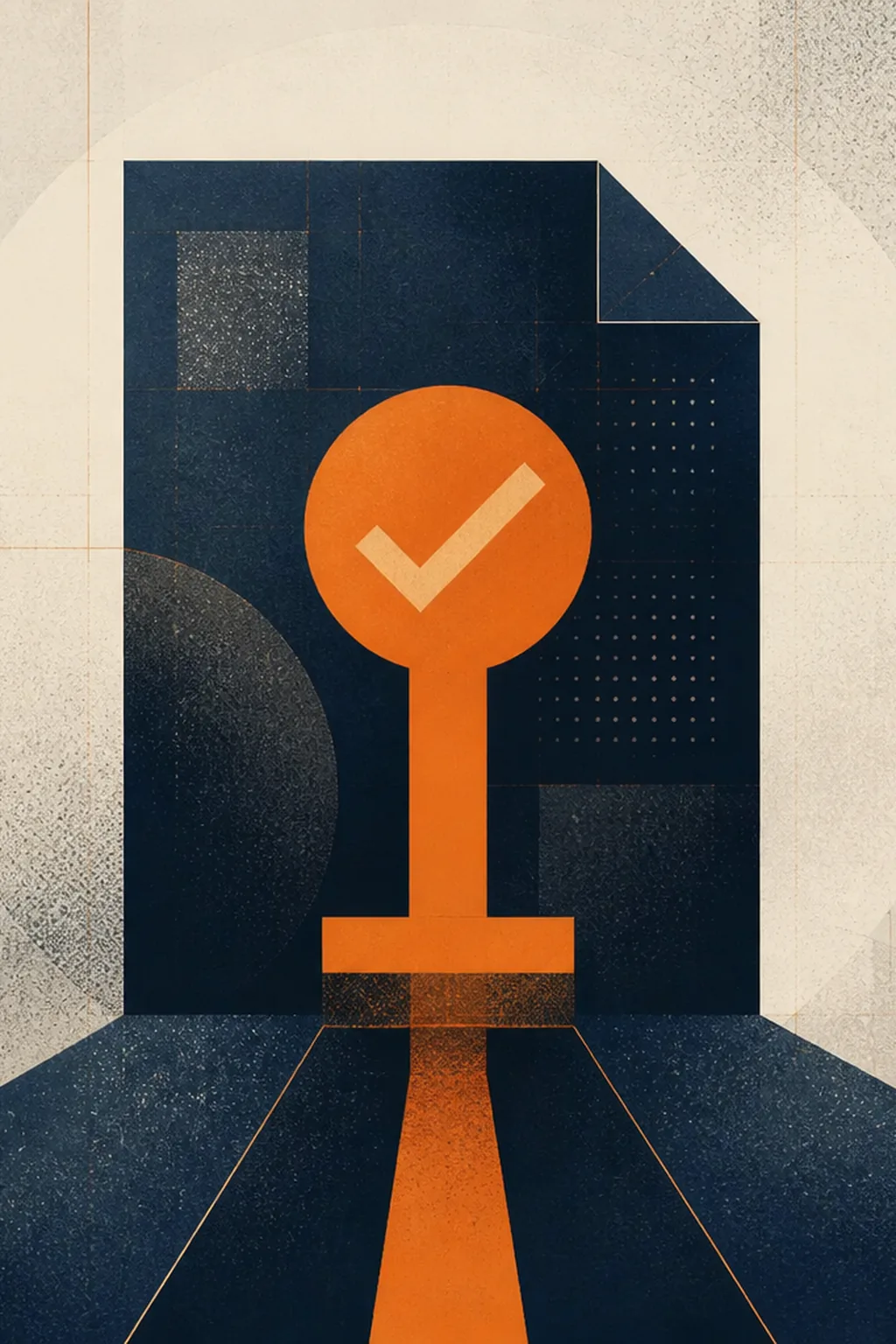 Content approval through one fixed route