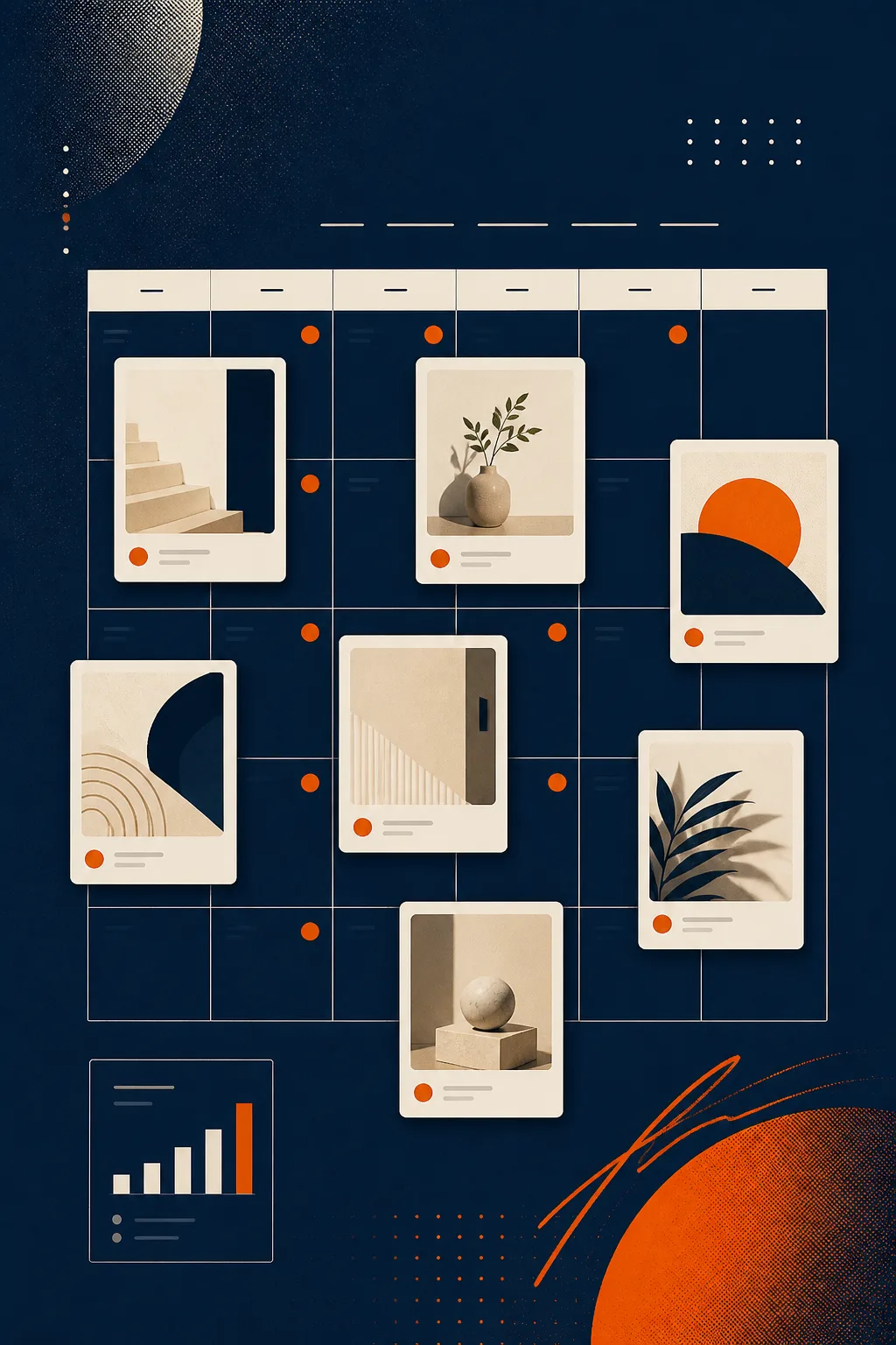 An organised social media process from idea to publication