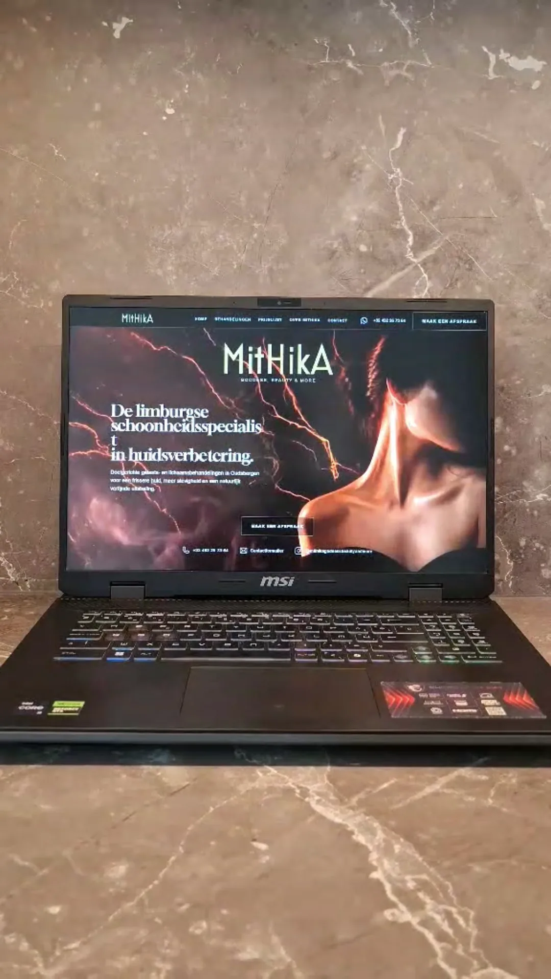 Mithika website